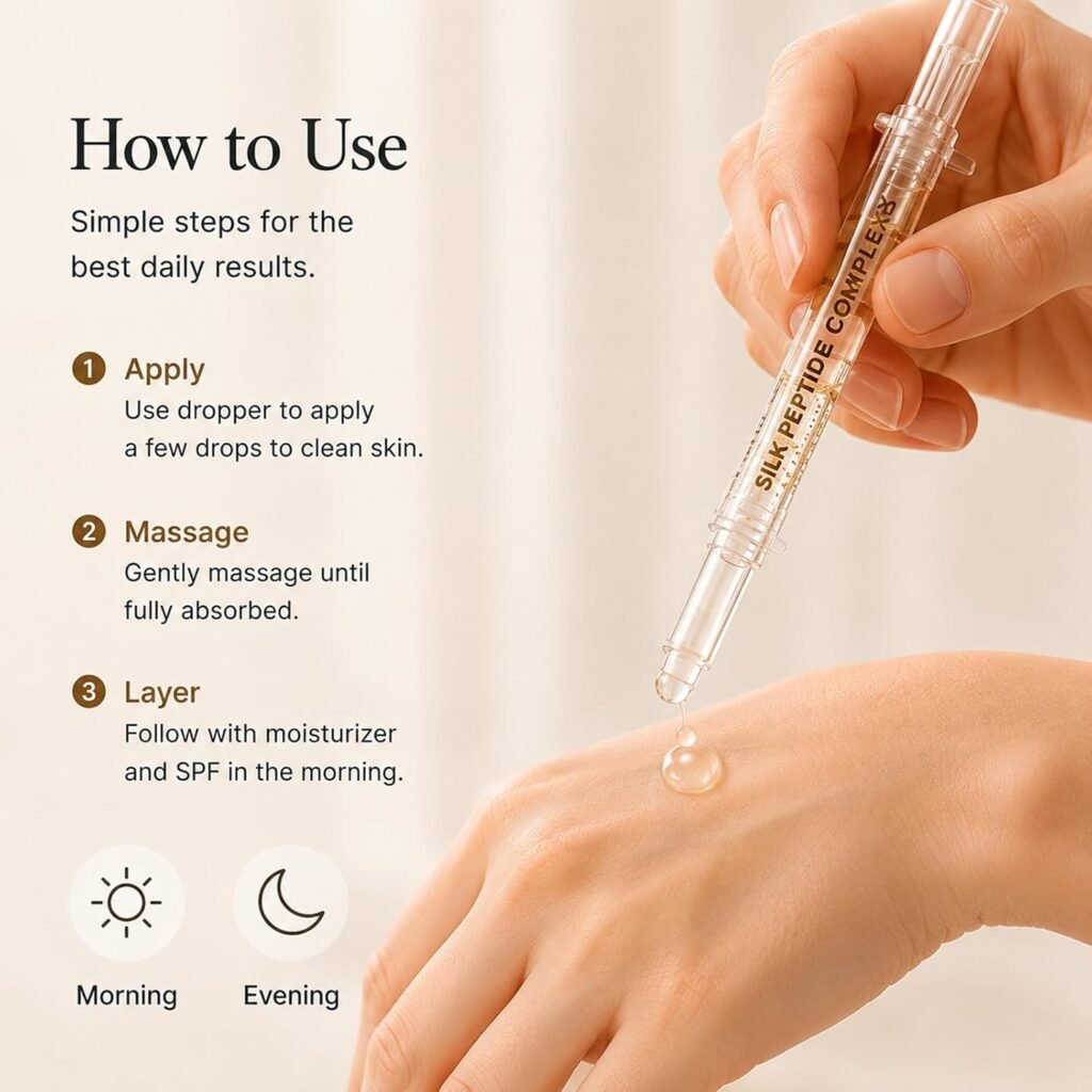 GESHANGZHIShui Silk Peptide Ampoule Serum