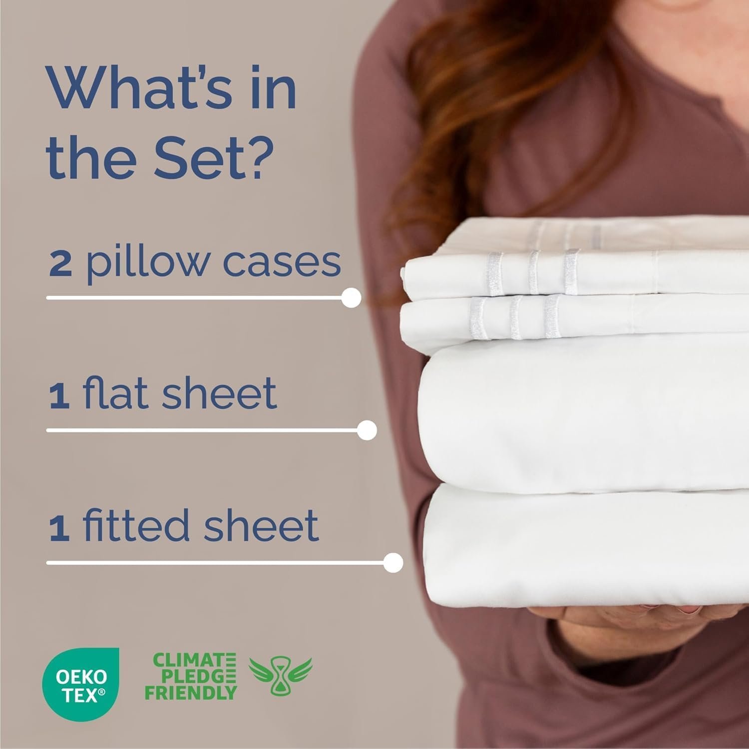 Snug Fit 16 Inch Deep Pocket Fitted Sheet Elastic