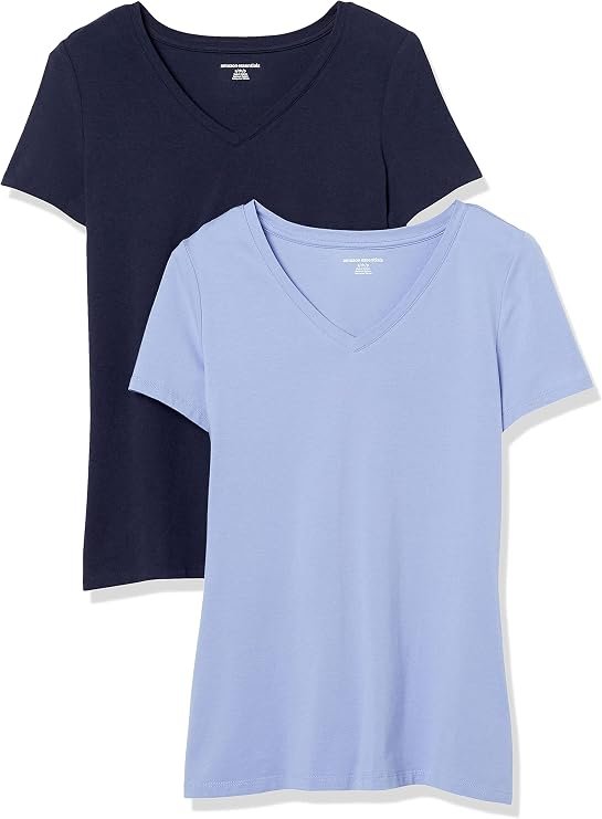 Amazon Essentials Women’s V-Neck T-Shirt 2-Pack Review: The Ultimate Everyday Wardrobe Basic for 2026