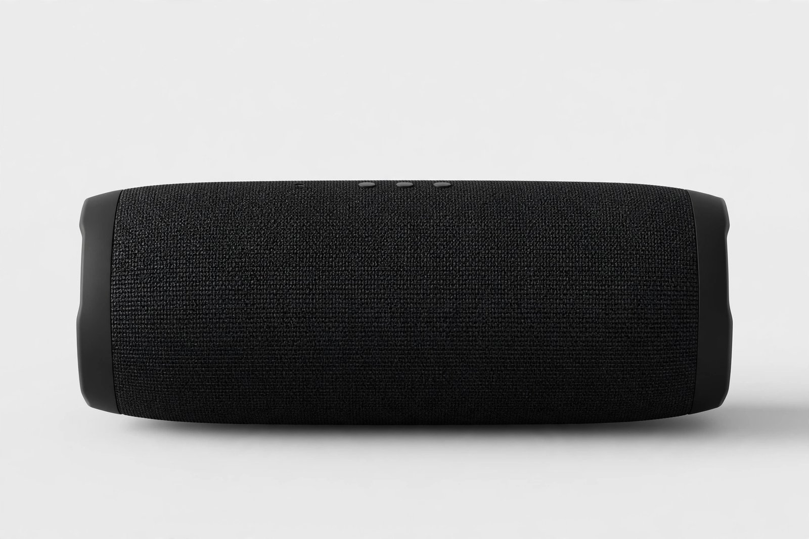 JBL Flip 6 black portable Bluetooth speaker, studio product shot